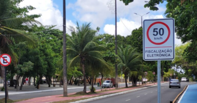 Lombadas eletrônicas são instaladas no Parque das Três Ruas, nos Bancários