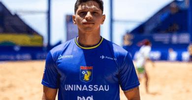 Campeão mundial universitário Talisson Herbert mira nova medalha no JUBs Praia 2025 pelo beach soccer Campeão mundial universitário Talisson Herbert mira nova medalha no JUBs Praia 2025 pelo beach soccer
