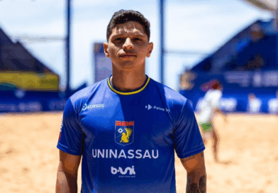 Campeão mundial universitário Talisson Herbert mira nova medalha no JUBs Praia 2025 pelo beach soccer
