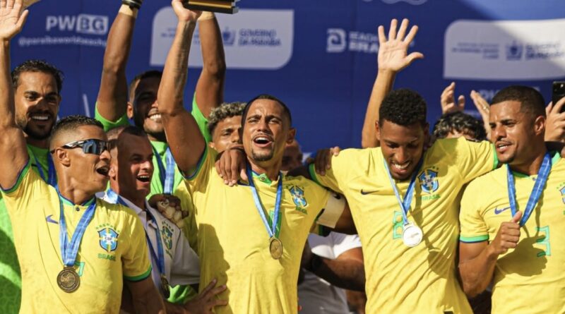 Brasil é campeão da Copa das Nações de Beach Soccer em João Pessoa