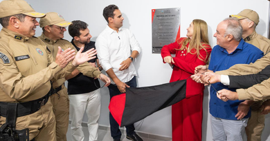 Lucas inaugura nova sede do 10º BPM em Campina Grande com foco em modernização operacional