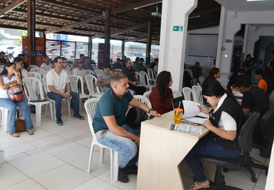 Sine-PB intermedeia vagas durante Feira de Empregabilidade para o Público da FPB